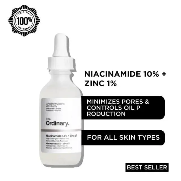 Ordinary niacinamide 10% +Zinc 1% Serum